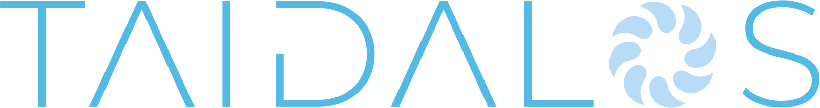 Taidalos Logo in Blau